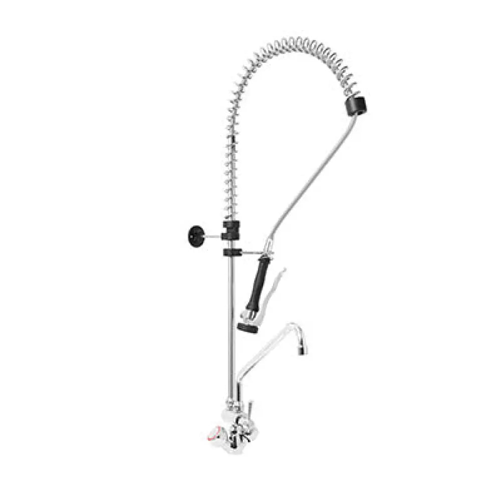 GRUPPO DOCCIA PRELAVAGGIO MONOFORO CON CANNA ’C’ Ø18X300 MANIGLIA ROTONDA E DOCCETTA PREMIUM - P0101020136 - MONOLITH