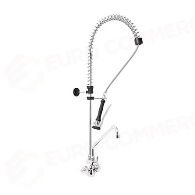 Ensemble de douche monotrou avec bec en forme de « C », Ø18 x 300 mm, poignée ronde et douchette haut de gamme - P0101020136 - MONOLITH