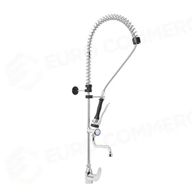 SINGLE-HOLE PRE-WASH SHOWER GROUP MIXER WITH LEVER HANDLE, MID-ROD SWIVEL SPOUT, - P0101020114 - MONOLITH