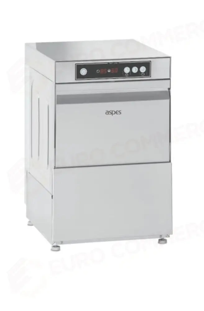 GT-480 W -LAVAPIATTI LAVABICCHIERI 480 PEZZI ORA. POMPA DI RISCIACQUO. CESTO 500×500 - ASPES PROFESSIONAL