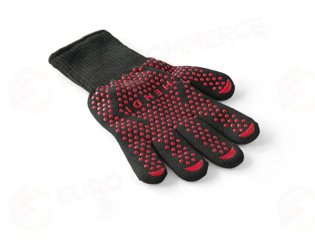 HEAT RESISTANT BBQ GLOVES - 2 PIECES, 2 PIECES, (L)300MM - HENDI