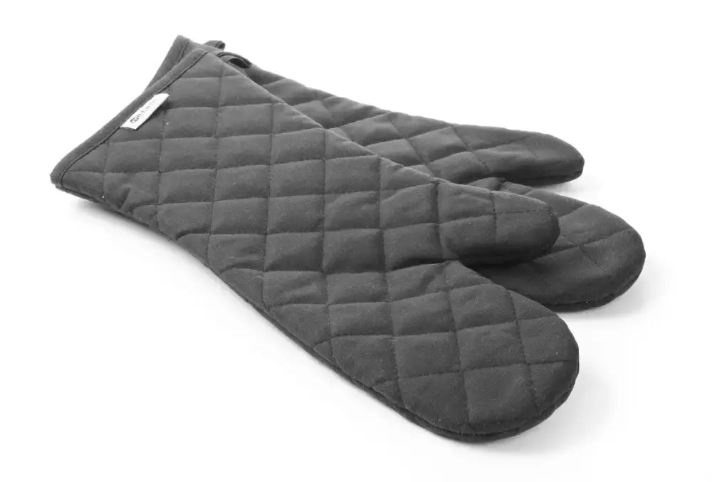 GUANTI DA FORNO - 2 PEZZI IN COTONE CON RIVESTIMENTO ANTIFIAMMA 2 PEZZI (L)380MM - HENDI