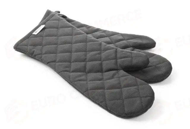 OVEN GLOVES - 2 PIECES, COTTON WITH FLAME-RESISTANT COATING, 2 PIECES, (L)380MM - HENDI