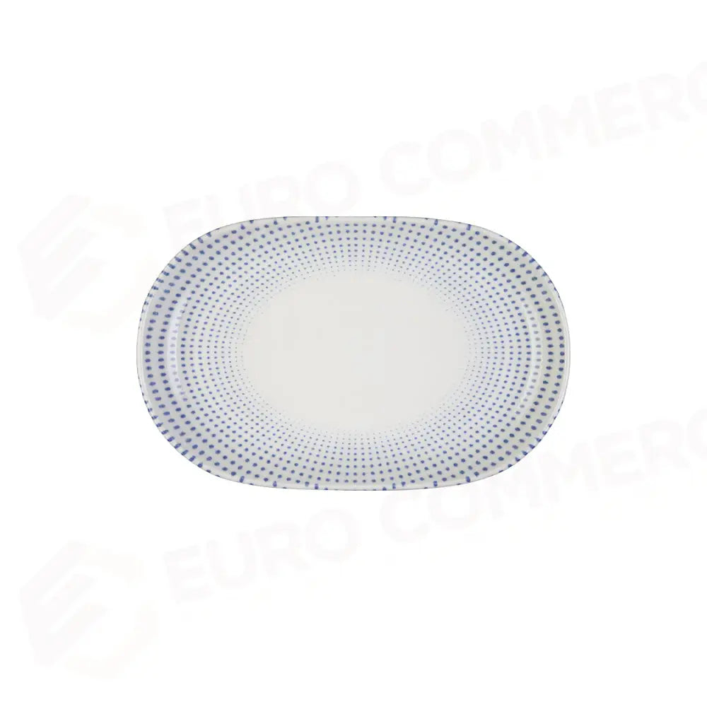 HARMONY BLUE MAGNUS oval PIATTO 28 CM - 20307-143028 - ID FINE