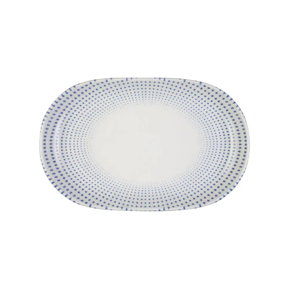 HARMONY BLUE MAGNUS oval PIATTO 33 CM - 20307-143033 - ID FINE