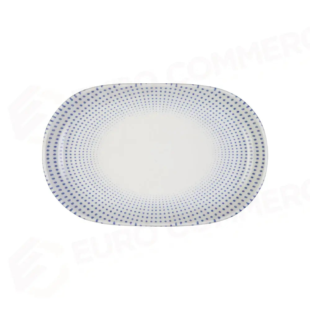 HARMONY BLUE MAGNUS oval PIATTO 33 CM - 20307-143033 - ID FINE