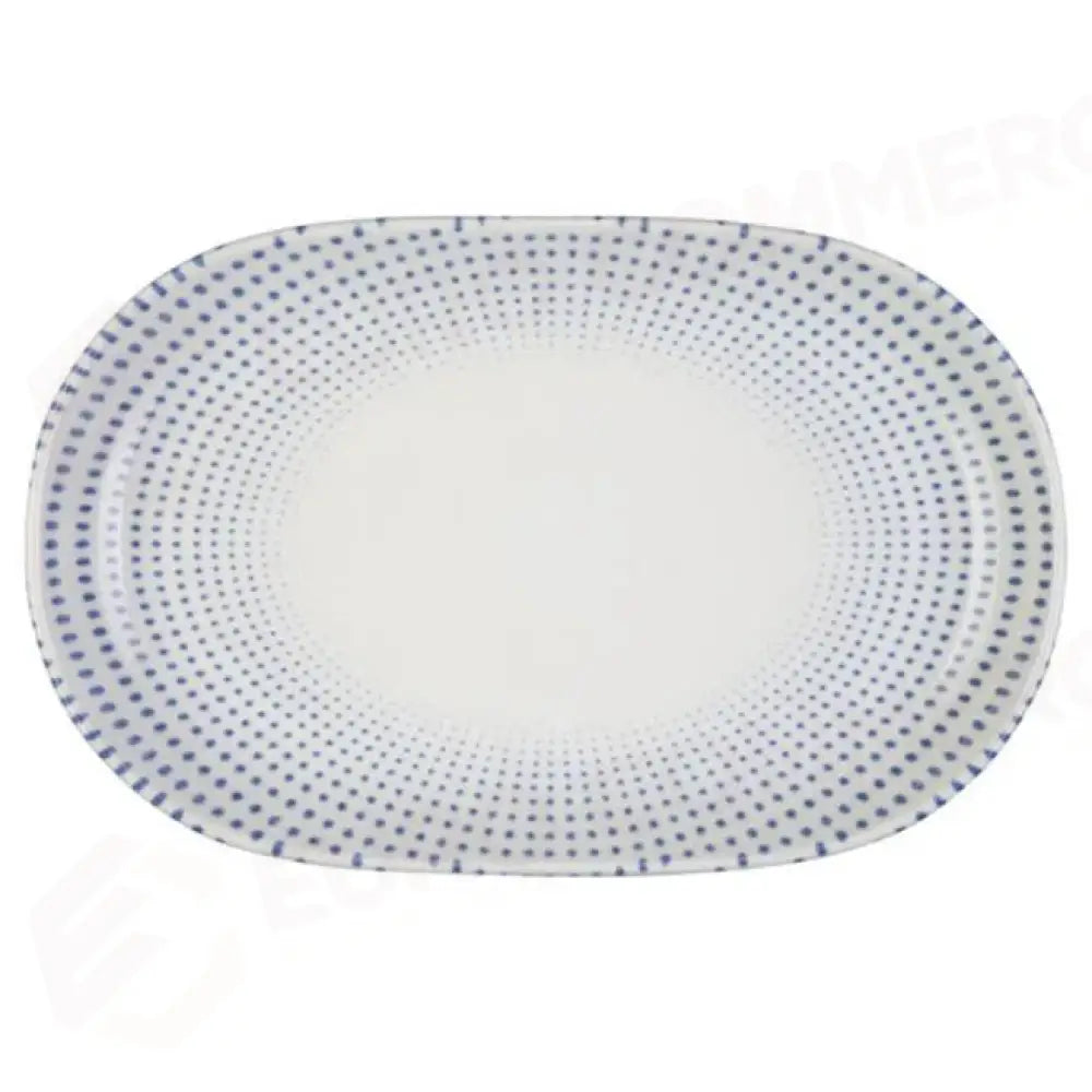 HARMONY BLUE MAGNUS PIATTO OVALE 23 CM - 20307-143023 - ID FINE