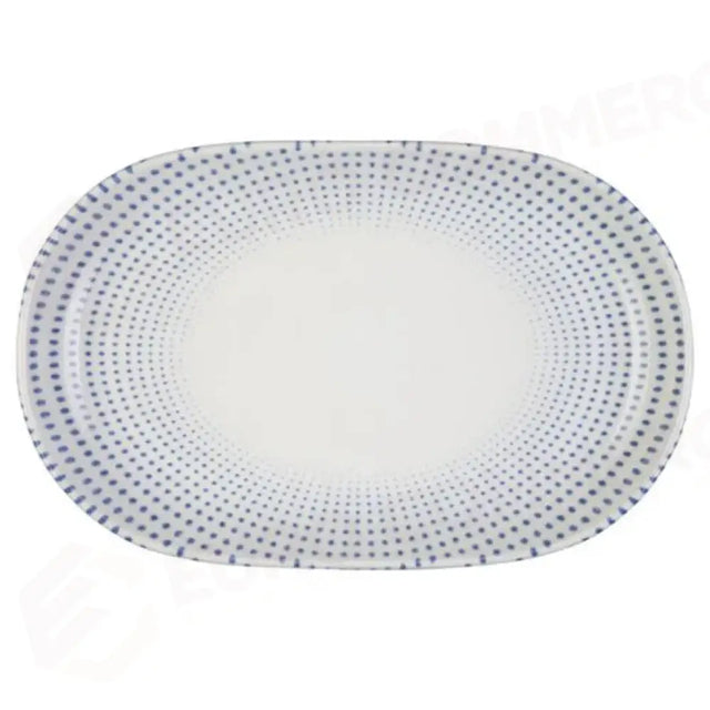 HARMONY BLUE MAGNUS PIATTO OVALE 33 CM - 20307-143033 - ID FINE