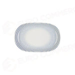 HARMONY BLUE MAGNUS PIATTO OVALE 33 CM - 20307-143033 - ID FINE