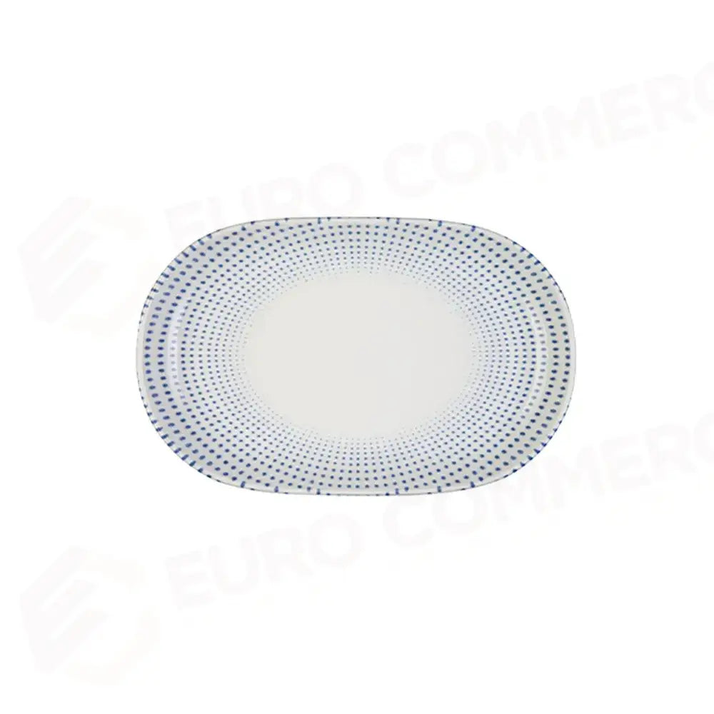 HARMONY BLUE MAGNUS PIATTO OVALE 33 CM - 20307-143033 - ID FINE