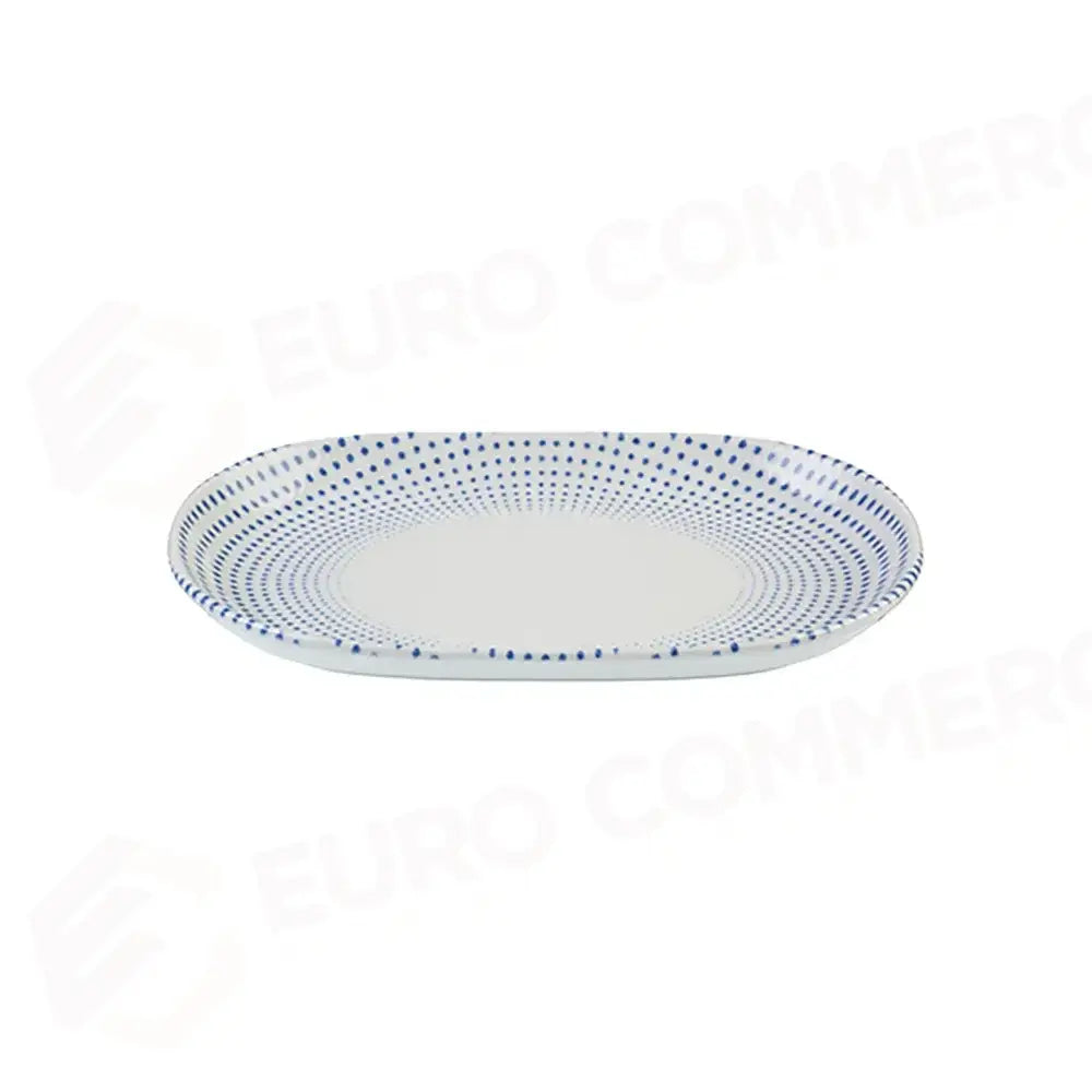 HARMONY BLUE MAGNUS PIATTO OVALE 37 CM - 20307-143037 - ID FINE