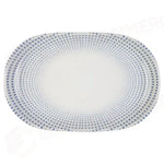 HARMONY BLUE MAGNUS PIATTO OVALE 37 CM - 20307-143037 - ID FINE