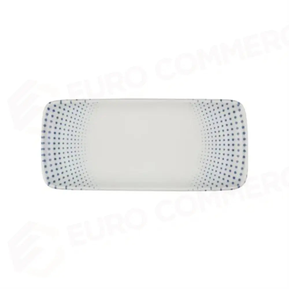 HARMONY BLUE QUADRO RECTANGULAR PLATE 22 CM (22 * 10) - 20307-151622 - ID FINE