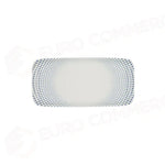 HARMONY BLUE QUADRO RECTANGULAR PLATE 35 CM (34 * 16) - 20307-151635 - ID FINE