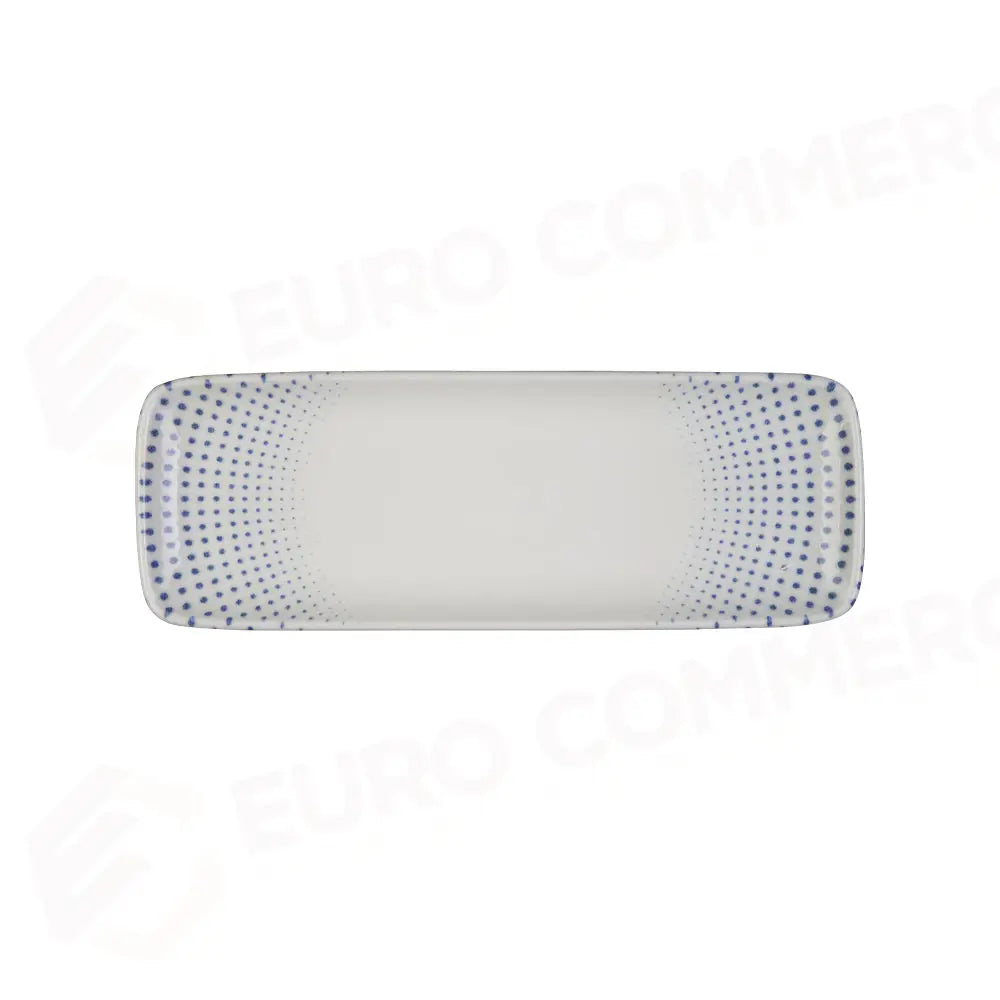 HARMONY BLUE QUADRO RETTANGOLARE PIATTO 30 CM (30 * 11) - 20307-151630 - ID FINE