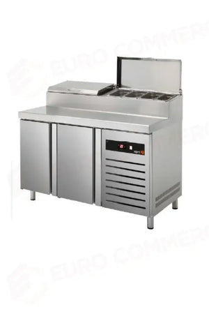 HC-1 A-ETPZ-150 HC -TAVOLO REFRIGERATO POSITIVO GN CON VETRINA FREDDA INCORPORATA NEL PIANO - ASPES PROFESSIONAL