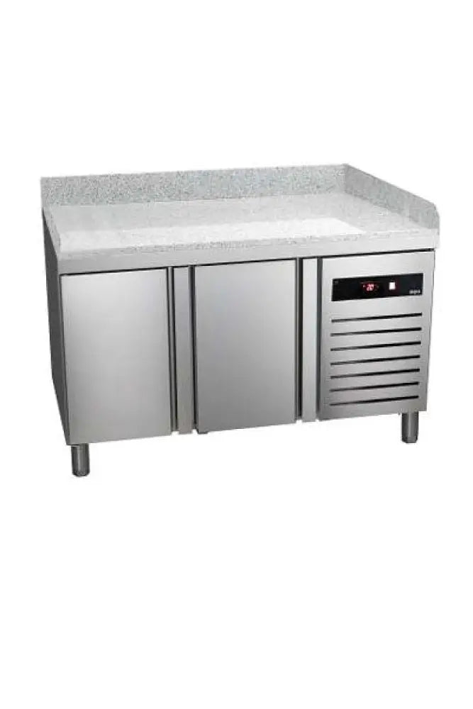 HC MMZA 150 HC -TAVOLO FRIGORIFERO POSITIVO PIZZA (404 LT.)2 PORTE + GRANITO - ASPES PROFESSIONAL - TAVOLI