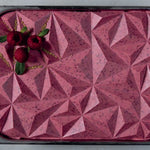 ICEBERG STAMPO IN SILICONE PER DECORO VASCHETTE GELATO PICCOLE MM 361,5X152X20 H ~ 440 ML - TOP106S - PAVONI ITALIA