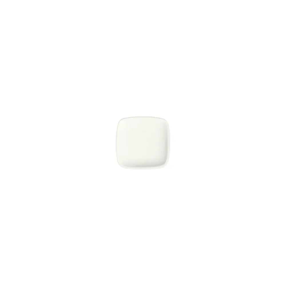 TRANSPARENT QUADRO SQUARE PLATE 12 CM (10 * 10) - 10000-151612 - ID FINE