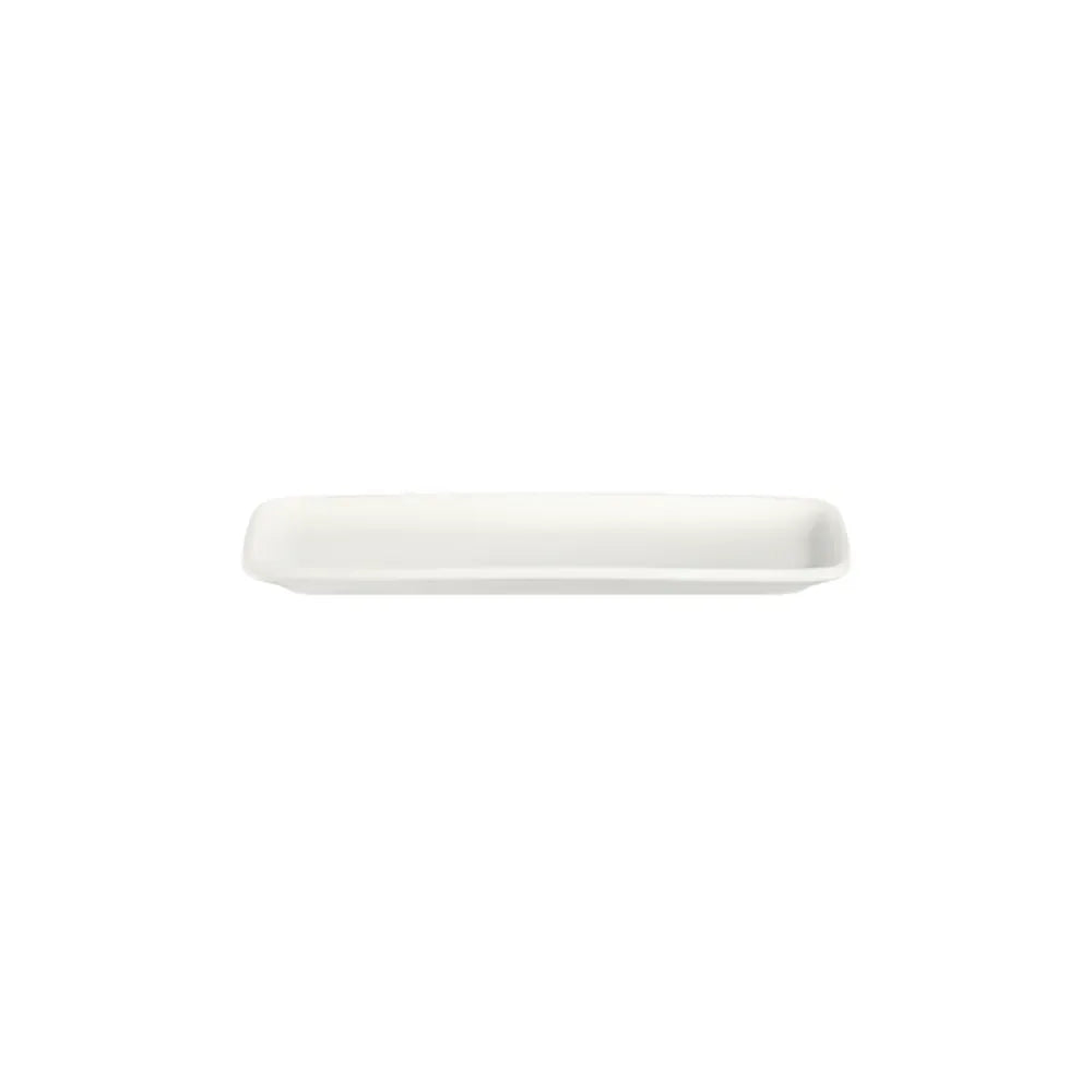 TRANSPARENT QUADRO RECTANGULAR PLATE 30 CM (30 * 11) - 10000-151630 - ID FINE