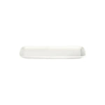 TRANSPARENT QUADRO RECTANGULAR PLATE 35 CM (34 * 16) - 10000-151635 - ID FINE