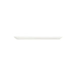 TRANSPARENT QUADRO RECTANGULAR PLATE 35 CM (34 * 16) - 10000-151635 - ID FINE