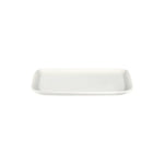 TRANSPARENT QUADRO RECTANGULAR PLATE 37 CM (33 * 23) - 10000-151637 - ID FINE