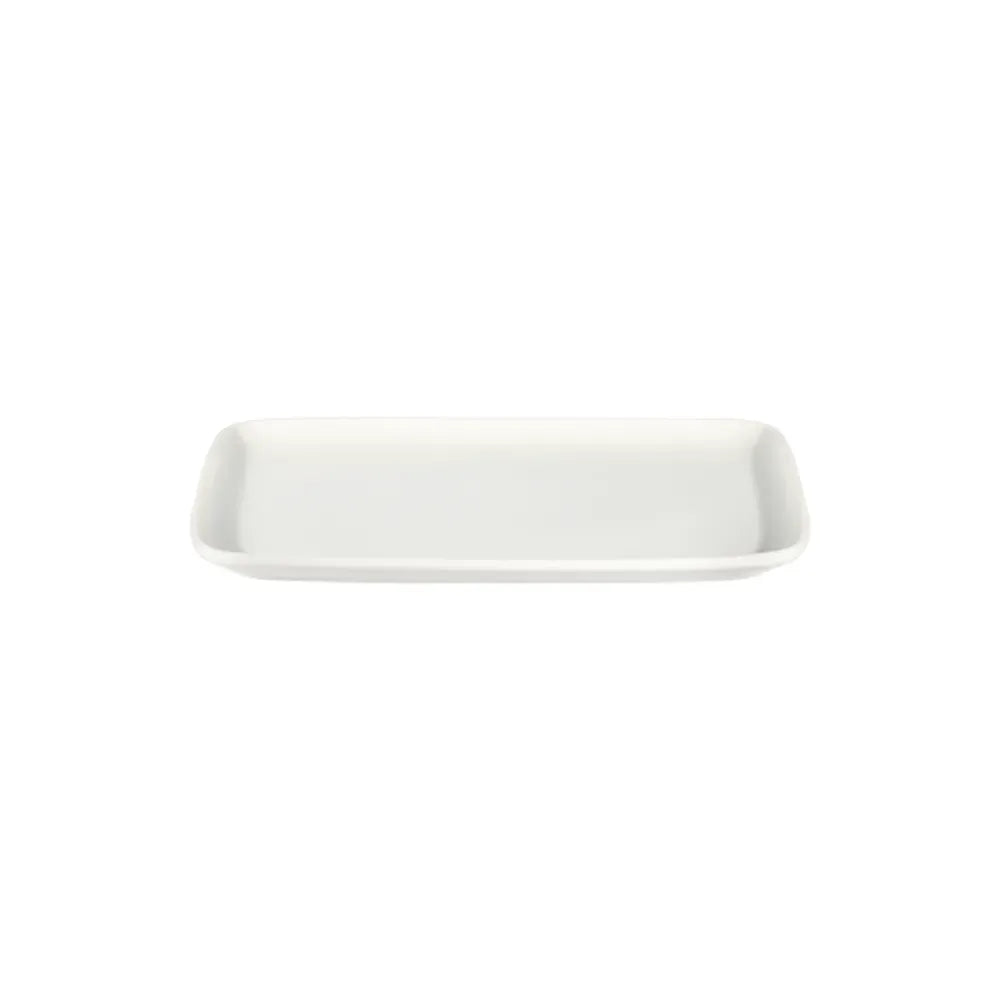 TRANSPARENT QUADRO RECTANGULAR PLATE 37 CM (33 * 23) - 10000-151637 - ID FINE