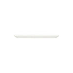 TRANSPARENT QUADRO RECTANGULAR PLATE 37 CM (33 * 23) - 10000-151637 - ID FINE