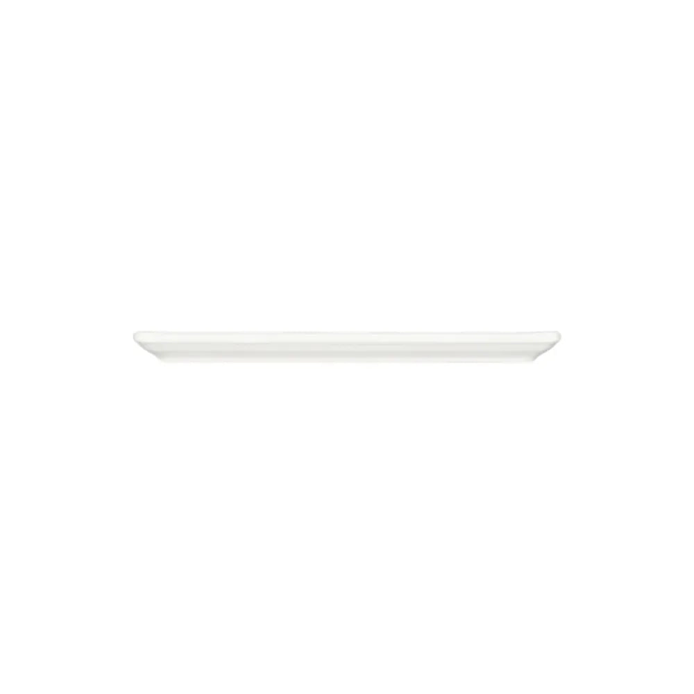 TRANSPARENT QUADRO RECTANGULAR PLATE 37 CM (33 * 23) - 10000-151637 - ID FINE