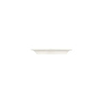TRANSPARENT TIFFANY OVAL PLATE 21 CM - 10000-213021 - ID FINE