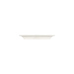 TRANSPARENT TIFFANY OVAL PLATE 26 CM - 10000-213026 - ID FINE