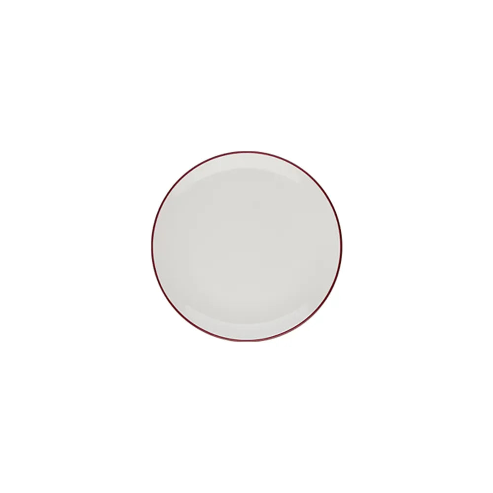 MODEST MAROON LONA PIATTO PIANO 21 CM - 13001-111021 - ID FINE
