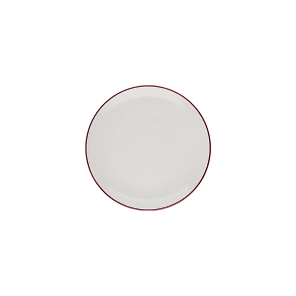 MODEST MAROON LONA PIATTO PIANO 23 CM - 13001-111023 - ID FINE