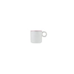 MODEST MAROON RING COFFEE CUP 80 CC - 13001-334108 - ID FINE