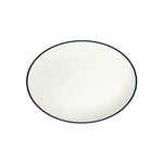 MODEST NAVY LONA OVAL PLATE 36 CM - 15001-113036 - ID FINE
