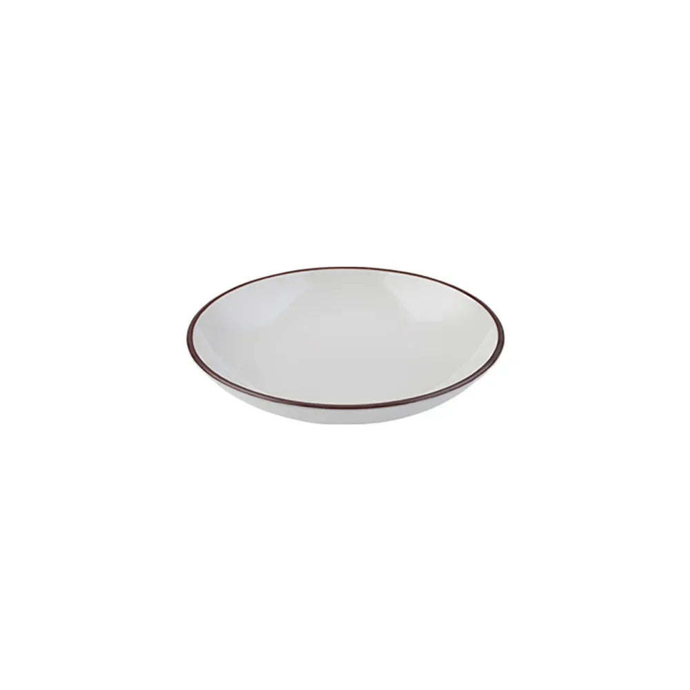 MODEST BROWN VALLE PIATTO FONDO 25 CM 1140 CC - 18001-121125 - ID FINE