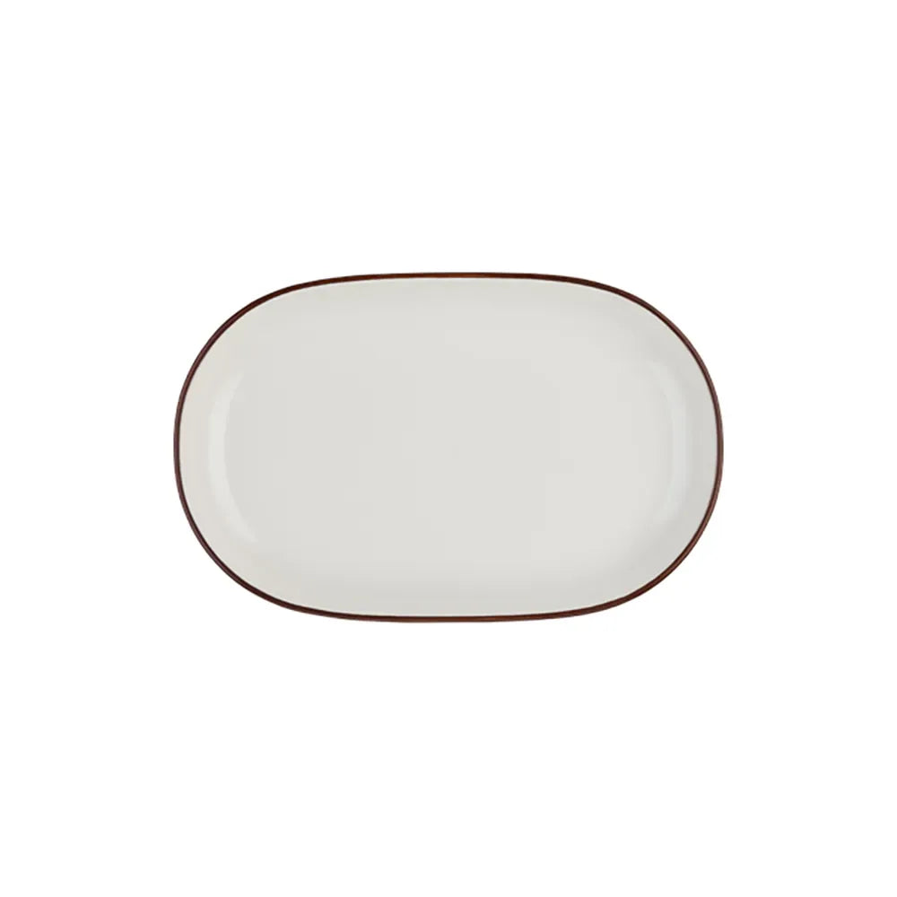 MODEST BROWN MAGNUS PIATTO OVALE 33 CM - 18001-143033 - ID FINE