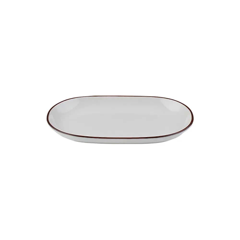 MODEST BROWN MAGNUS PIATTO OVALE 33 CM - 18001-143033 - ID FINE