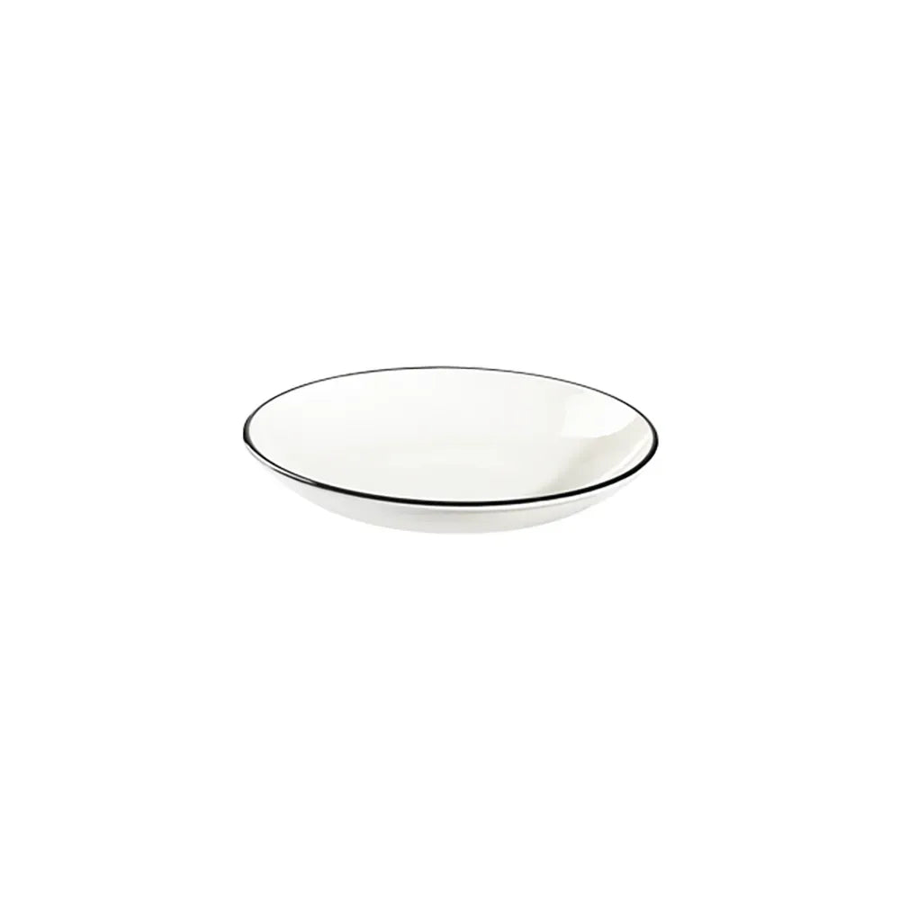 MODEST BLACK VALLE PIATTO FONDO 25 CM 1140 CC - 19001-121125 - ID FINE