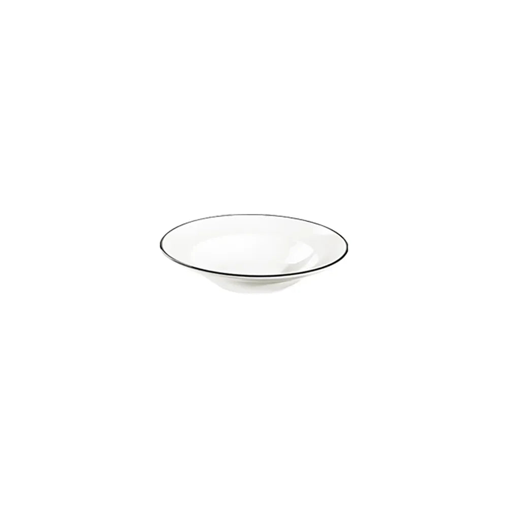 MODEST BLACK MIRO PIATTO FONDO 20 CM 170 CC - 19001-131120 - ID FINE