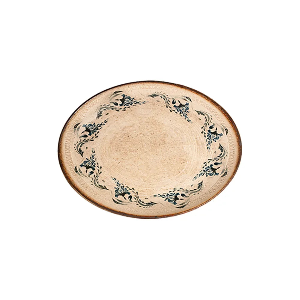 VOYAGE NAVY LONA OVAL PLATE 33 CM - 20001-113033 - ID FINE