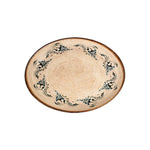 VOYAGE NAVY LONA OVAL PLATE 36 CM - 20001-113036 - ID FINE
