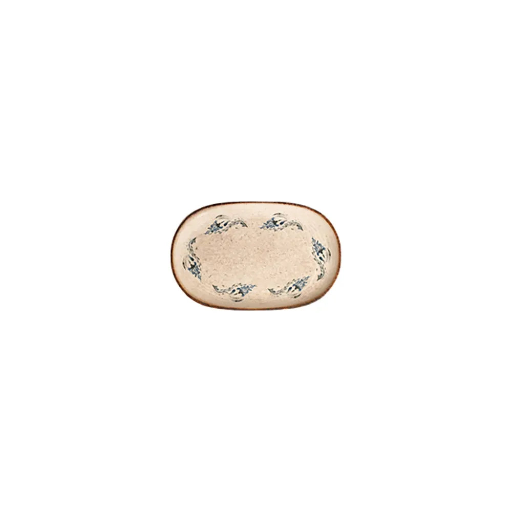 VOYAGE NAVY MAGNUS OVAL PLATE 18 CM - 20001-143018 - ID FINE