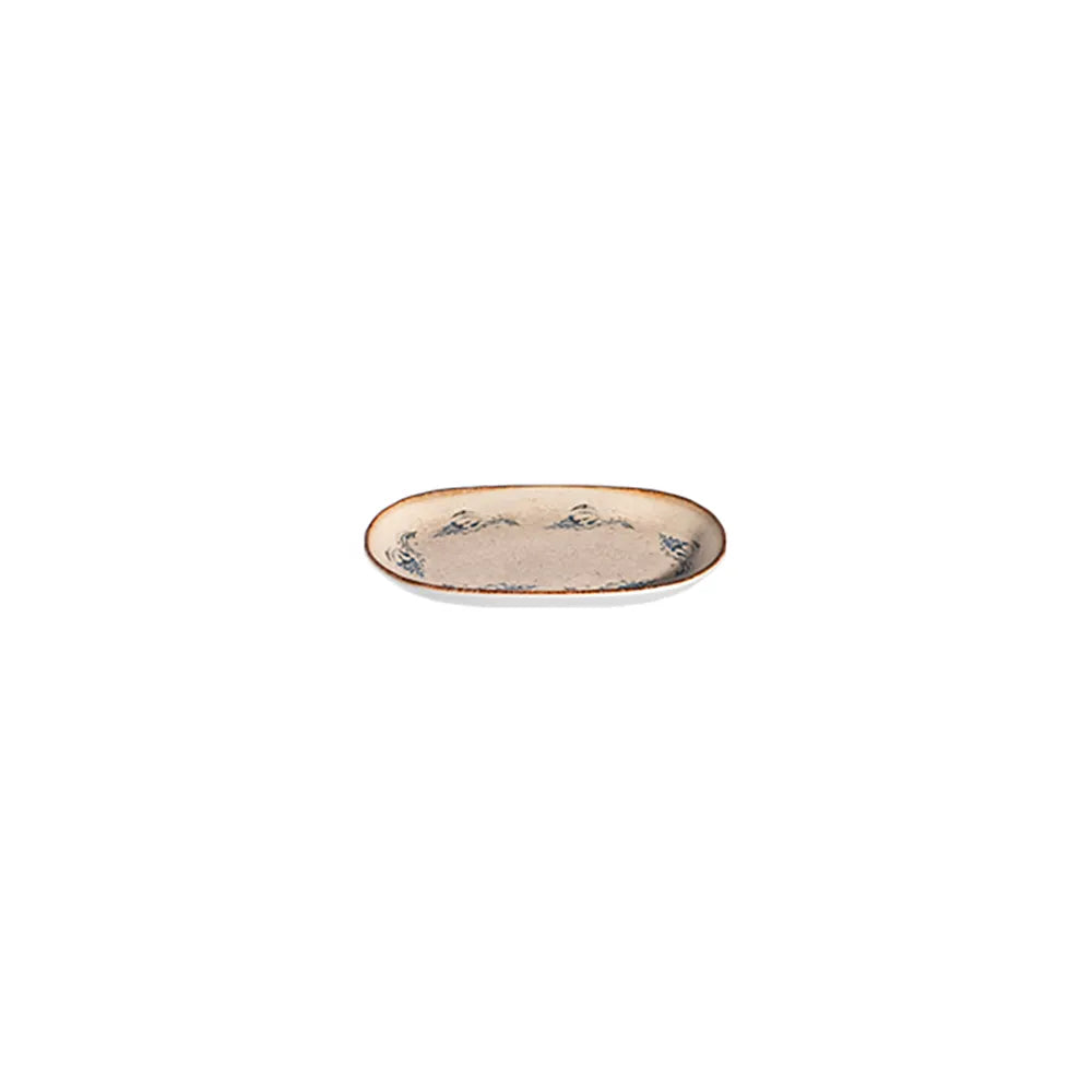 VOYAGE NAVY MAGNUS OVAL PLATE 18 CM - 20001-143018 - ID FINE