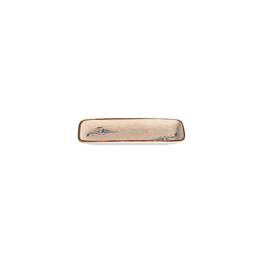 VOYAGE NAVY QUADRO RECTANGULAR PLATE 22 CM (22 * 10) - 20001-151622 - ID FINE