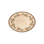 VOYAGE TERRA LONA OVAL PLATE 33 CM - 20002-113033 - ID FINE