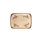 VOYAGE TERRA QUADRO RECTANGULAR PLATE 31 CM (27 * 20) - 20002-151631 - ID FINE
