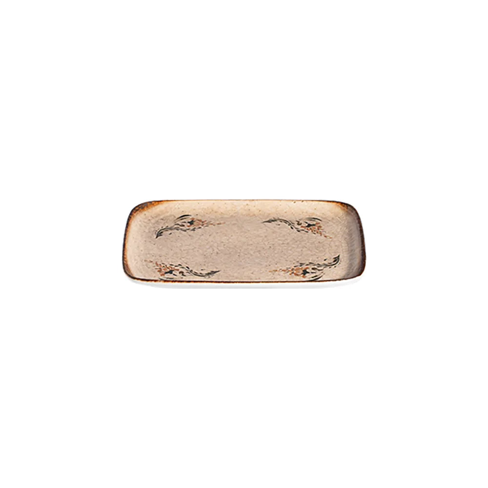 VOYAGE TERRA QUADRO RECTANGULAR PLATE 31 CM (27 * 20) - 20002-151631 - ID FINE
