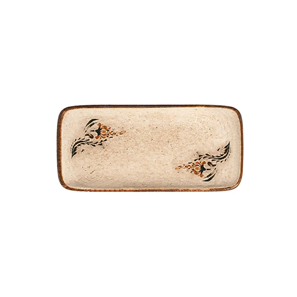 VOYAGE TERRA QUADRO RECTANGULAR PLATE 35 CM (34 * 16) - 20002-151635 - ID FINE